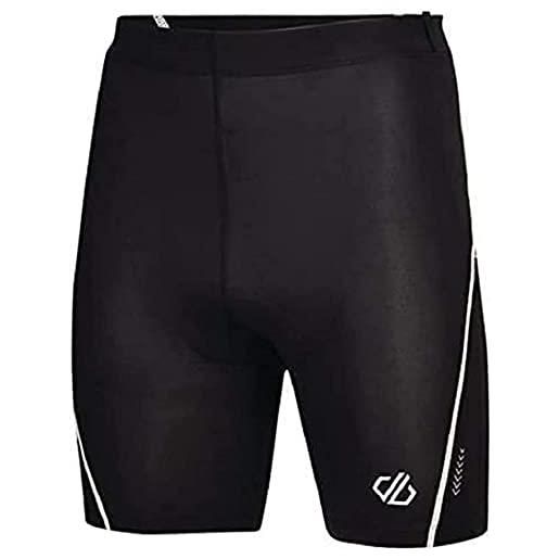 Dare 2B - pantaloncini cycle bold, da uomo, uomo, dmj432, nero/bianco, xs