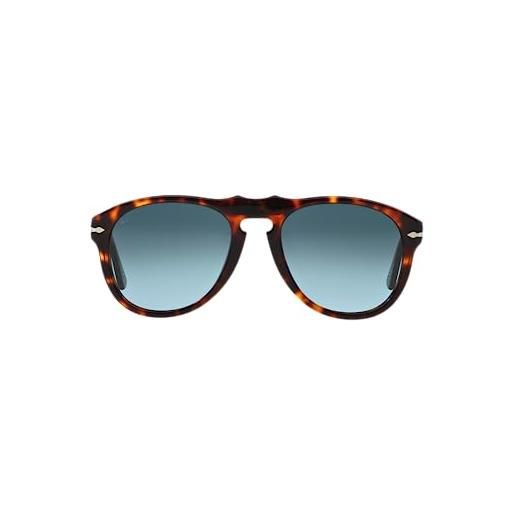 Persol mod. 0649 sun occhiali da sole, unisex adulto, multicolore (light blue shaded), 54