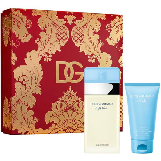 Dolce & Gabbana light blue set 100 ml eau de toilette - vaporizzatore