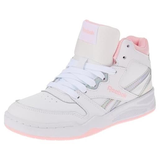 Reebok bb4500 court, sneaker bambine e ragazze, vector navy laser pink f23 ftwr white, 30 eu