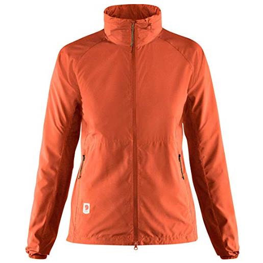 Fjallraven high coast lite jacket w, giacche donna, rosso (rowan red), l