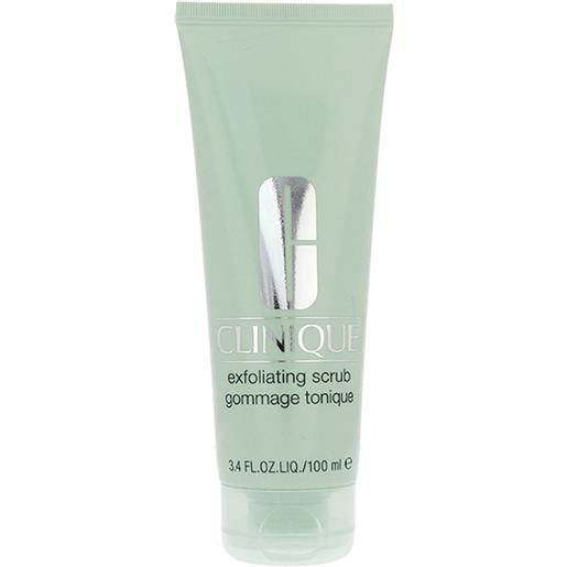 Clinique exfoliating scrub 100 ml crema esfoliante purificante per il viso tubetto pelle grassa