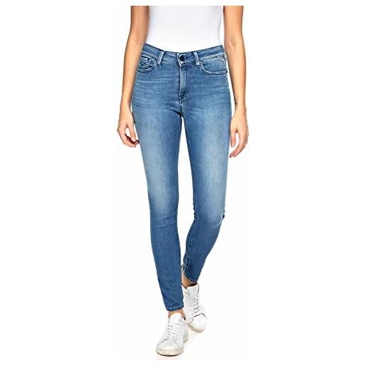 REPLAY luzien, jeans, donna, blu (9 blu medio), 26w / 30l