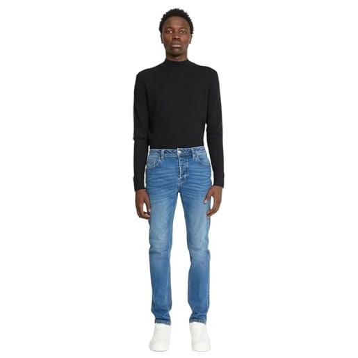 John Richmond jeans slim fit in denim stretch lavaggio blu medio