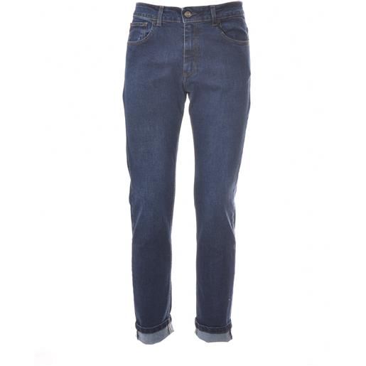 CAVALLI CLASS jeans blu lavaggio scuro