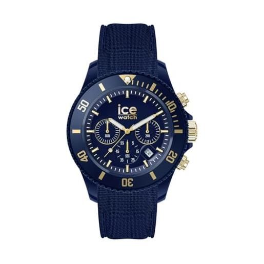 Ice-watch - ice chrono dark blue gold - orologio blu da uomocon cinturino in plastica - 021601 (medium)