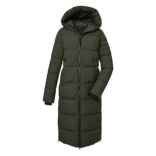 G.I.G.A. DX donne cappotto trapuntato con cappuccio/cappotto funzionale idrorepellente gw 50 wmn qltd ct, black, 40, 39840-000
