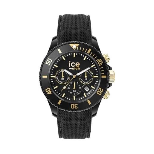 Ice-watch - ice chrono black gold - orologio nero da uomocon cinturino in plastica - 021602 (medium)