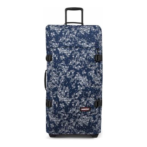 EASTPAK tranverz l valigia, 40 cm, 24 l, blu (glitbloom navy)