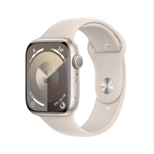 Apple - watch series 9 gps cassa 45mm - m/l-galassia