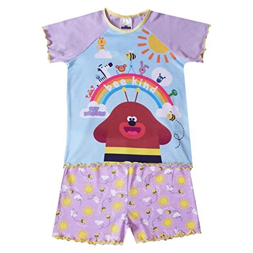 Kids Essentials pigiama corto da bambina hey duggee con personaggio, hey duggee - shorty, 3-4 anni