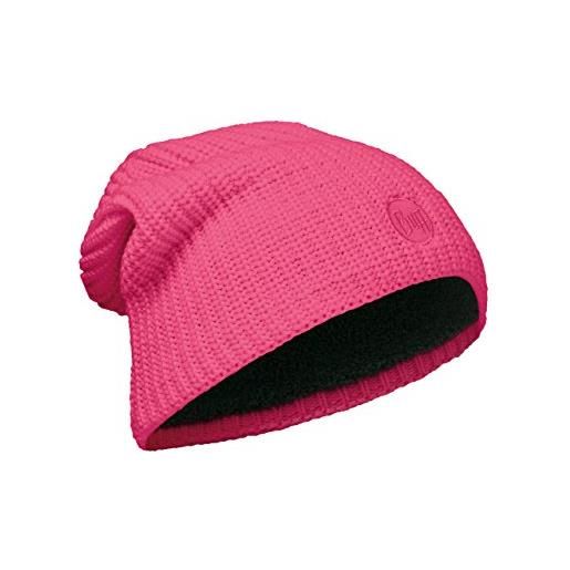 Buff mütze knitted polar hat 110981, berretto da unisex adulto, multicolore (solid pink fluor), taglia unica