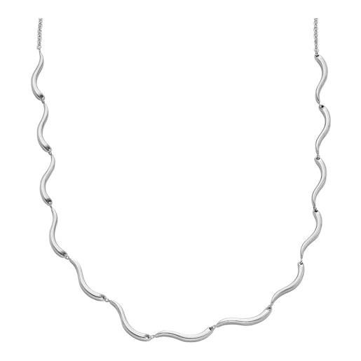Skagen collana da donna essential waves in acciaio inox, skj1795040, length: 462mm, width: 3.8mm, acciaio inossidabile, nessuna pietra preziosa