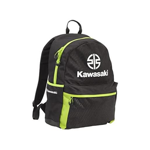 Kawasaki sports zaino daypack, nero/verde, taglia unica