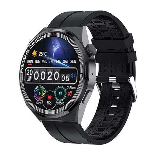 WENJINGHUA pg3 pro 1,41 pollici schermo tft smart watch, support frequenza cardiaca/monitoraggio della pressione sanguigna