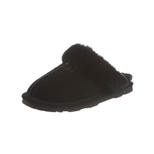 Bearpaw loki, pantofole donna, nero (black ii 011), 43 eu