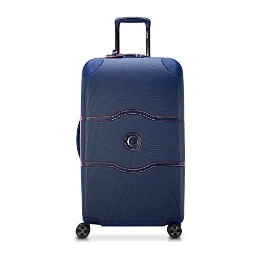 DELSEY PARIS delsey chatelet air 2.0, valigia bauletto rigida, 41,91 x 35,56 x 73,03 cm, blu