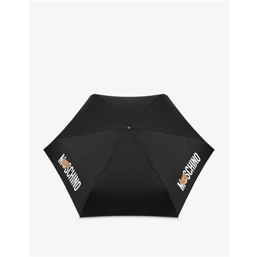 Moschino ombrello supermini teddy logo