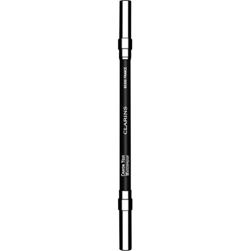 CLARINS crayon yeux 01 black matita colore intenso lunga tenuta 1,2 gr