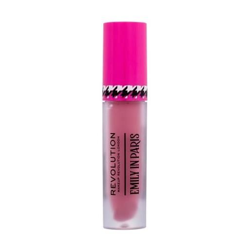 Makeup Revolution London emily in paris lip & cheek blush camille rossetto e blush 2in1 2 g tonalità pinky swear pink