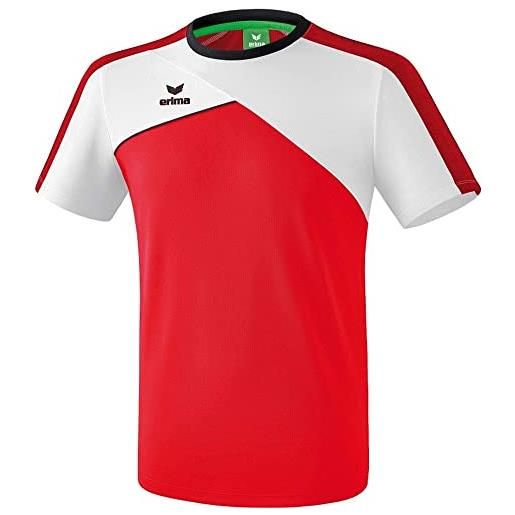 Erima 1081802, t-shirt uomo, rosso/bianco/nero, s