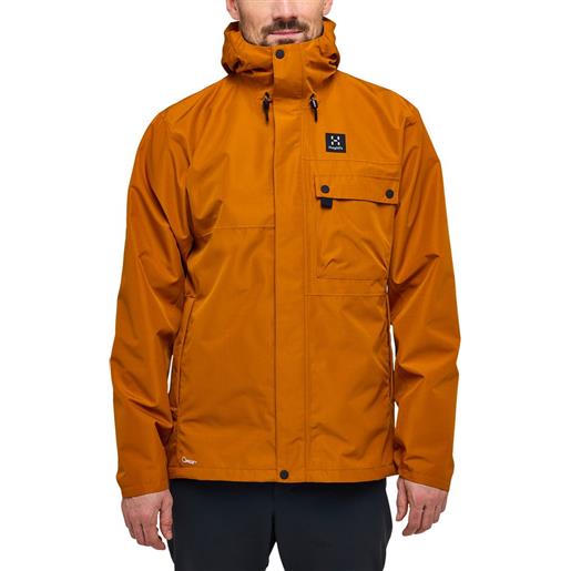 Haglofs porfyr proof jacket arancione l uomo