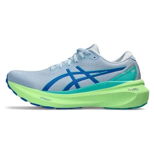 ASICS gel-kayano 30, sneaker uomo, lite-show/sea glass, 47 eu