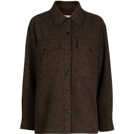 STUDIO TOMBOY giacca-camicia - marrone