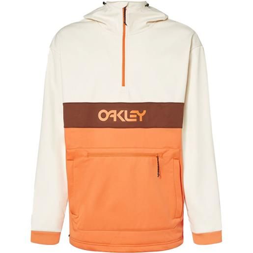 Oakley Apparel tnp nose grab softshell hoodie arancione l uomo