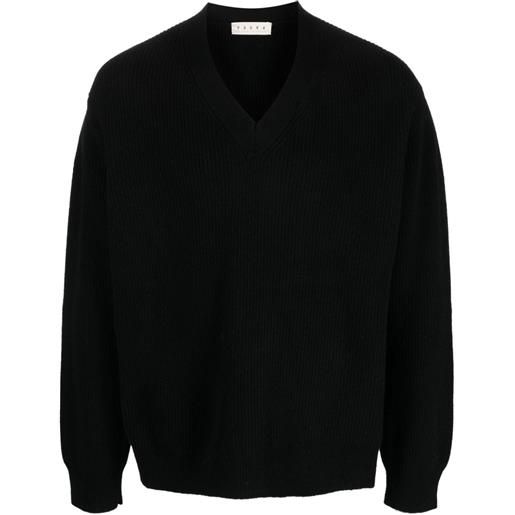 Paura maglione con dettaglio cut-out - nero