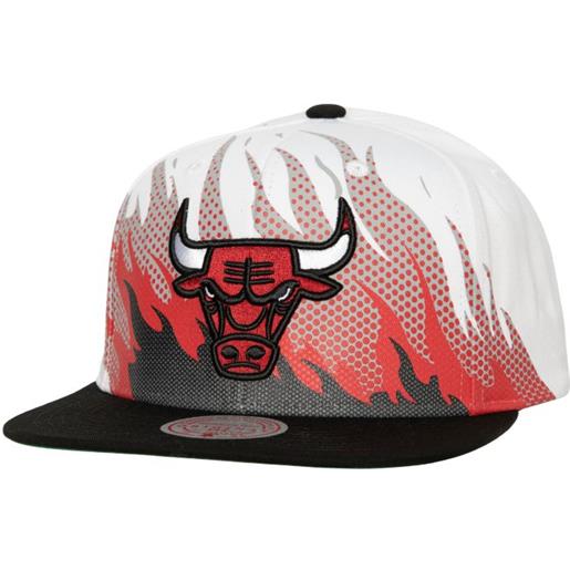 MITCHELL&NESS cappello chicago bulls hot fire snapback mitchell and ness