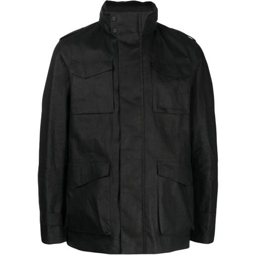Herno giacca con applicazione - nero