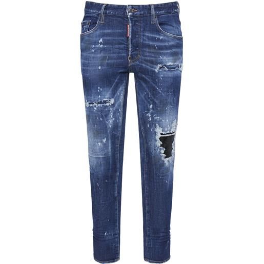 DSQUARED2 jeans super twinky in denim di cotone stretch