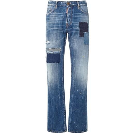 DSQUARED2 jeans roadie in denim di cotone