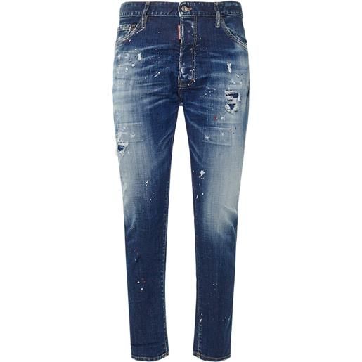 DSQUARED2 jeans relax long crotch in denim