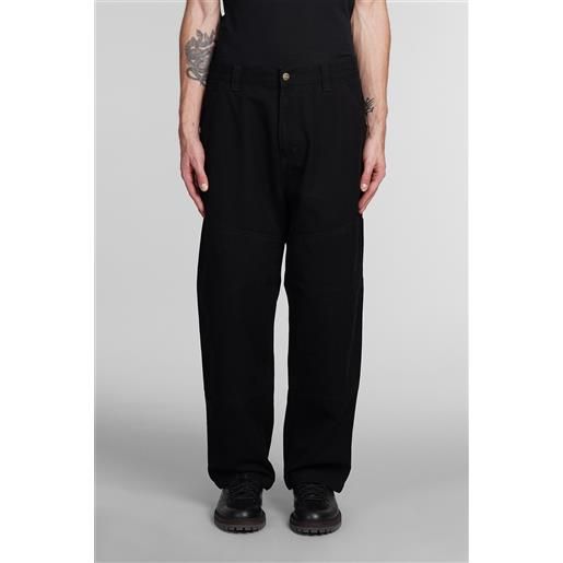 Carhartt Wip pantalone in cotone nero