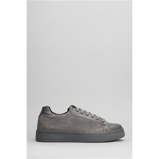 Paul Pierce L.A. sneakers in pelle e camoscio grigio