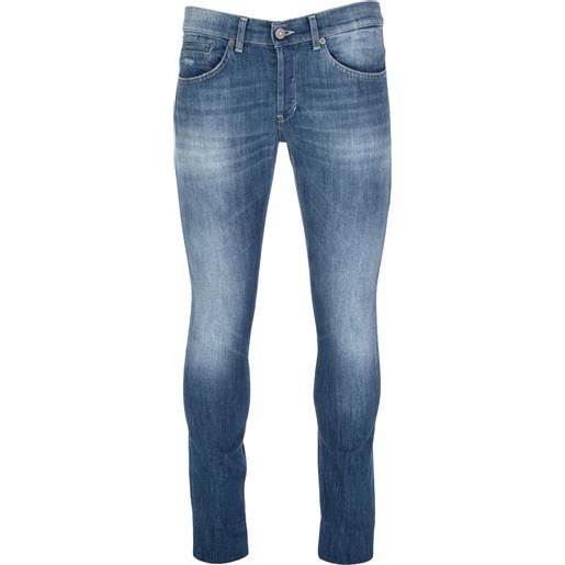 DONDUP | jeans george skinny blu slavato