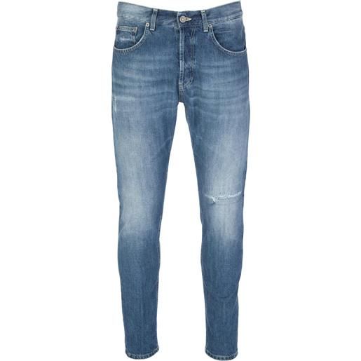 DONDUP | jeans dian carrot slim fit blu chiaro