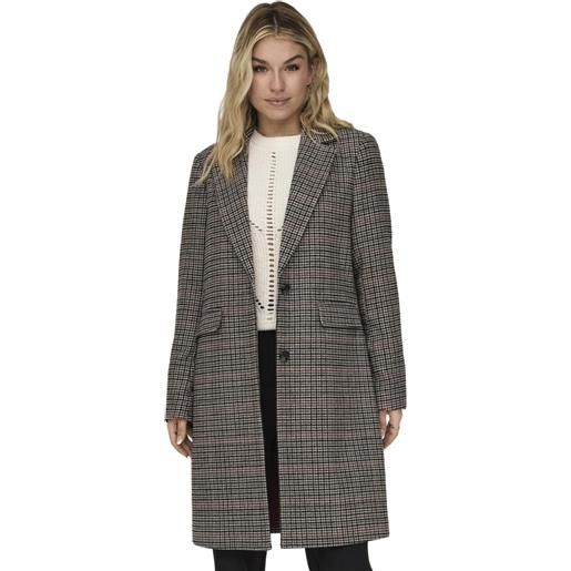 ONLY daisy check coat cc otw cappotto donna