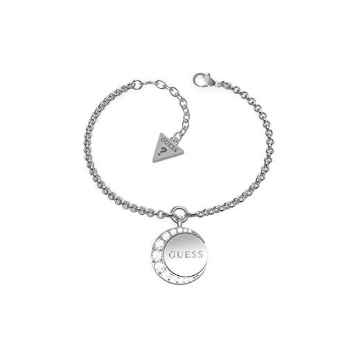 Guess bracciale jewellery moon phases (jubb01198jwrhs / jubb01198jwygs), única, metallo, nessuna pietra preziosa