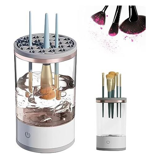PULITORE PENNELLI MAKE UP AUTOMATICO A BATTERIE