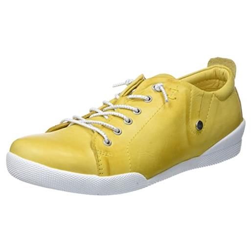 Andrea Conti scarpe stringate donna 0345724, numero: 39 eu, colore: giallo
