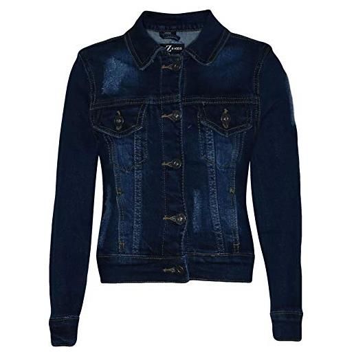 A2Z 4 Kids® bambini ragazze denim giacche progettista ripped faded - denim jacket jk16 light blue 11-12