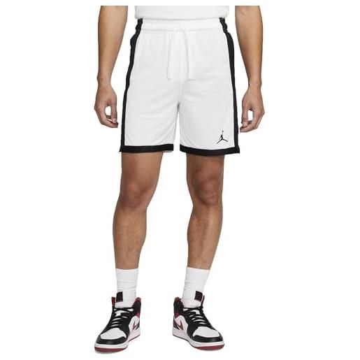 Nike jordan shorts da uomo sport dri-fit bianco taglia xs cod dh9077-100
