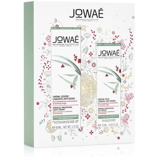 Jowae jowaè wrinkles cofanetto antirughe crema levigante 40 ml + siero occhi levigante 15 ml