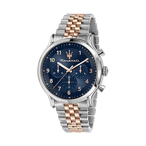 Maserati orologio uomo epoca limited edition, cronografo, analogico, r8873618021