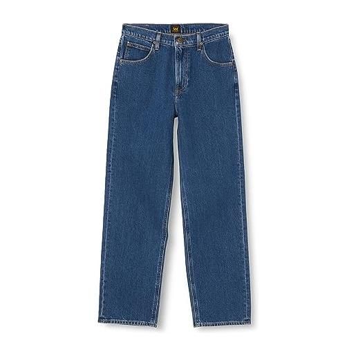 Lee asher jeans, blu 32, 50 it (36w/32l) uomo