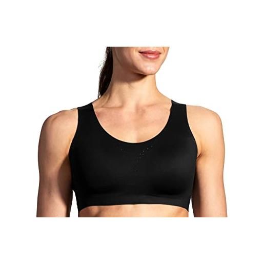 Brooks dare crossback women's run bra for high impact running, workouts and sports with maximum support