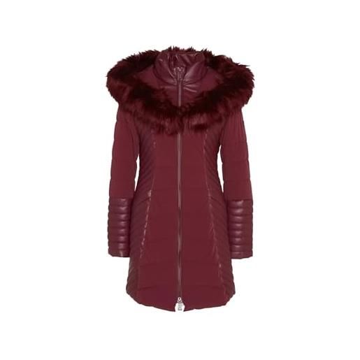 GUESS giacca donna new oxana rosso bordeaux